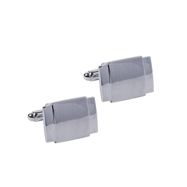 Premium Quality Cufflinks C1834 - Silver Square
