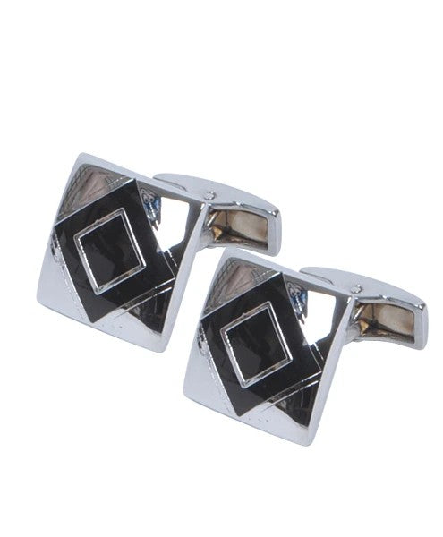 Premium Quality Cufflinks CL579 - Black Diamond