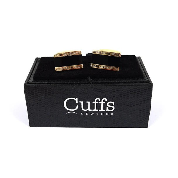 Premium Quality Cufflinks CL650 Gold - Gift Box
