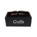 Premium Quality Cufflinks CL650 Gold - Gift Box