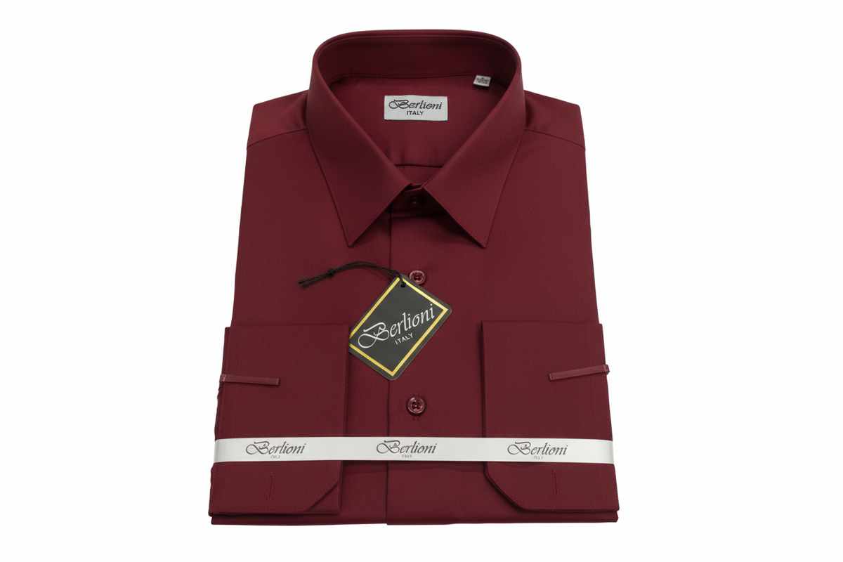 Dress Shirt - Burgundy