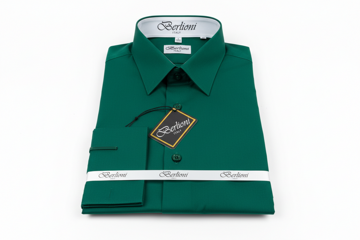 Dress Shirt - Hunter Green