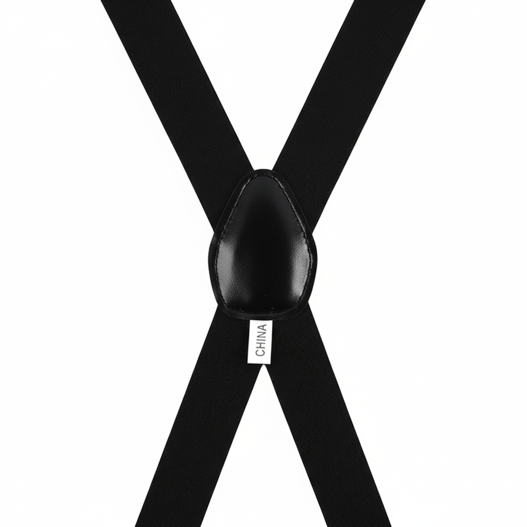 Men's Clip Suspenders CS1301 - Black
