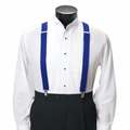 Men's Boxed Clip Suspenders CSB4601 - Royal Blue
