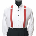Men's Clip Suspenders CS1301 - Red