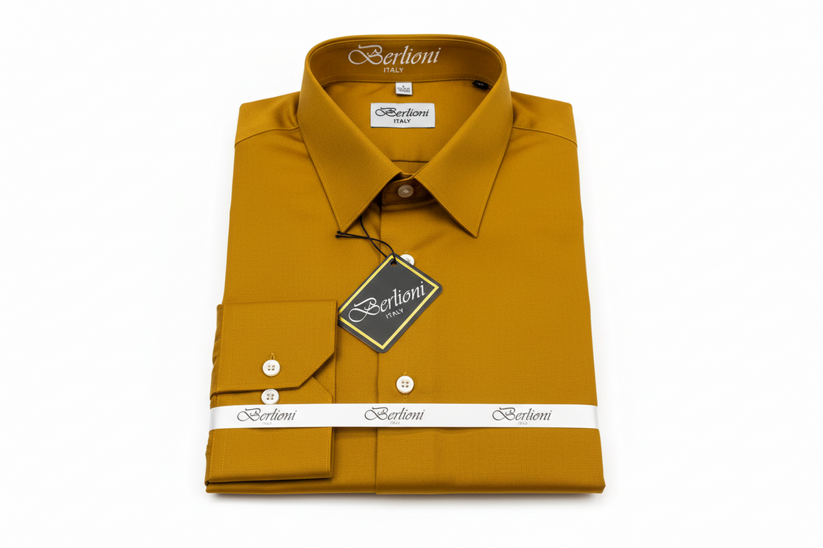 Dress Shirt - Mustard