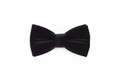 Men's Velvet Banded Bow Tie