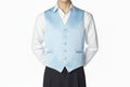 Plain Vest - Blue