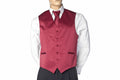 Plain Vest - Burgundy