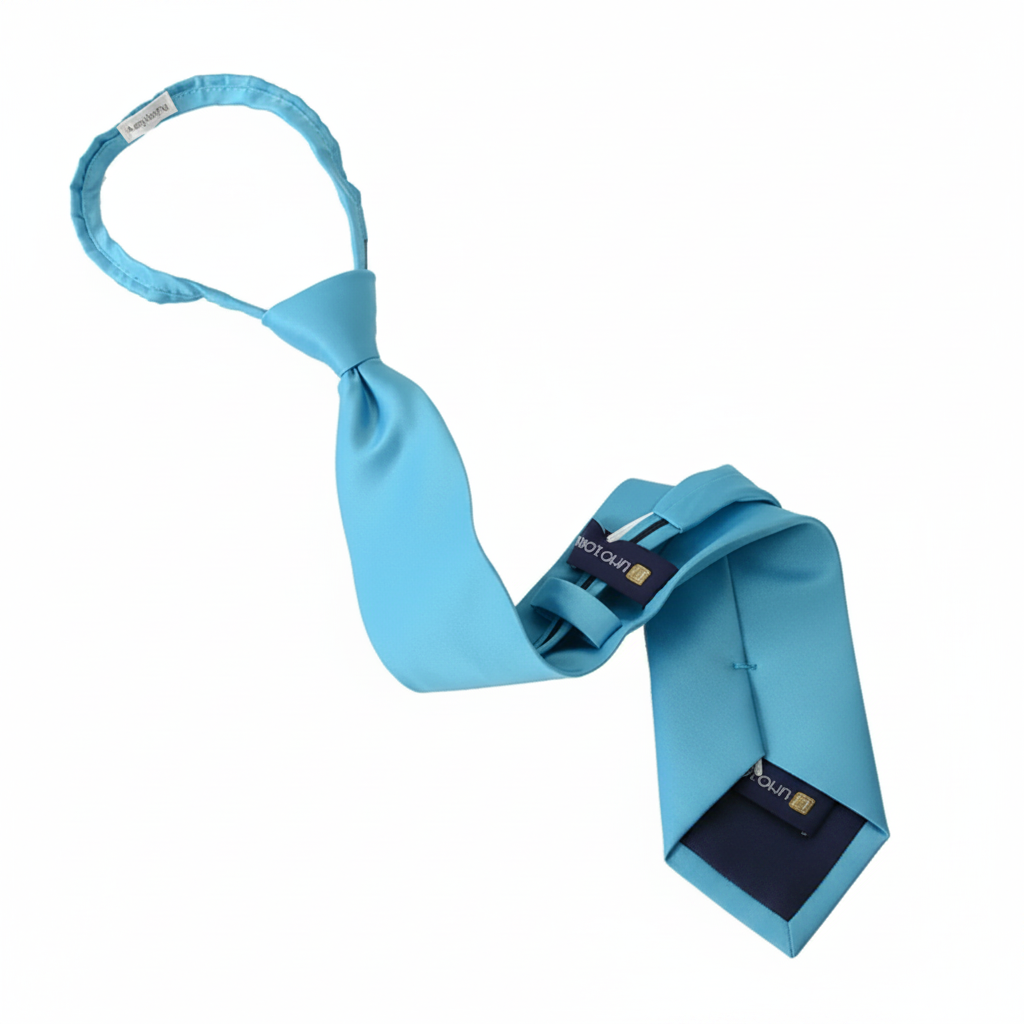 Poly Solid Zipper Tie - Z1301