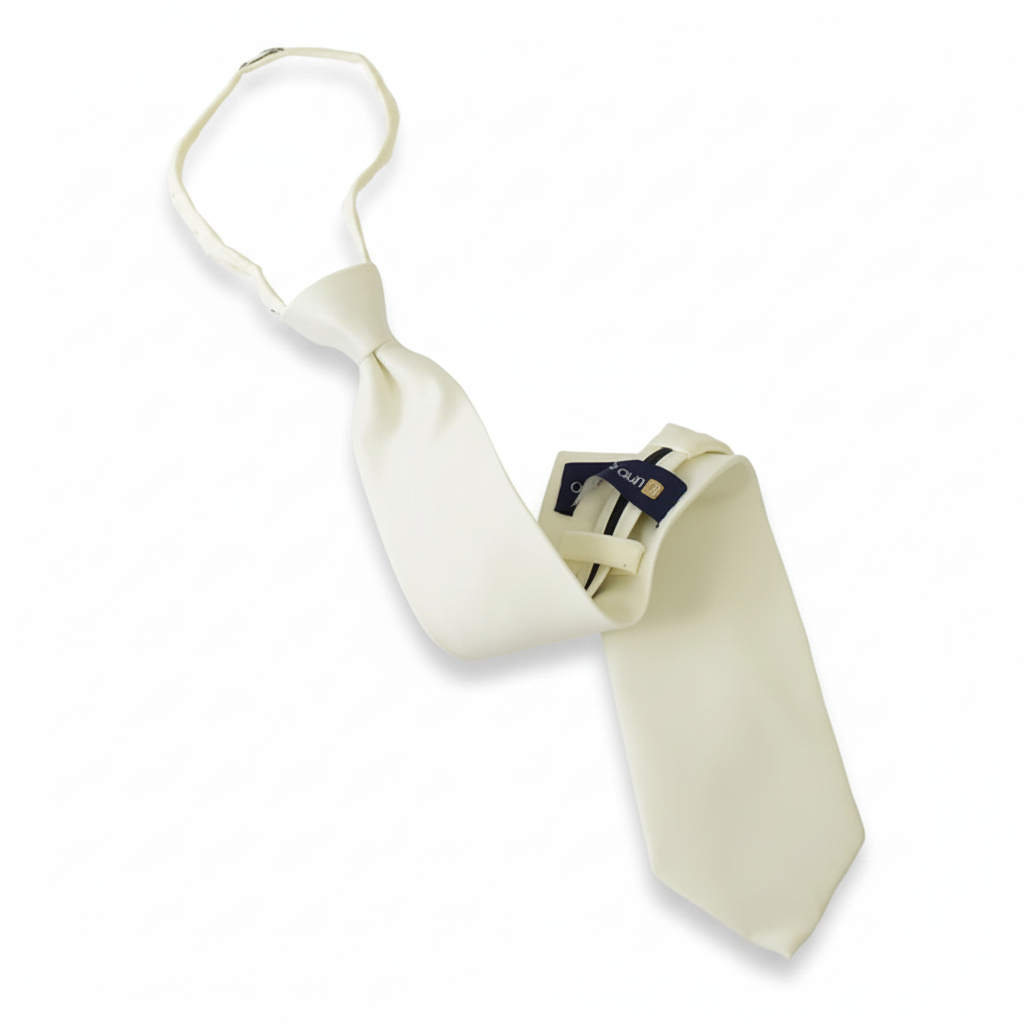 Poly Solid Zipper Tie - Z1301