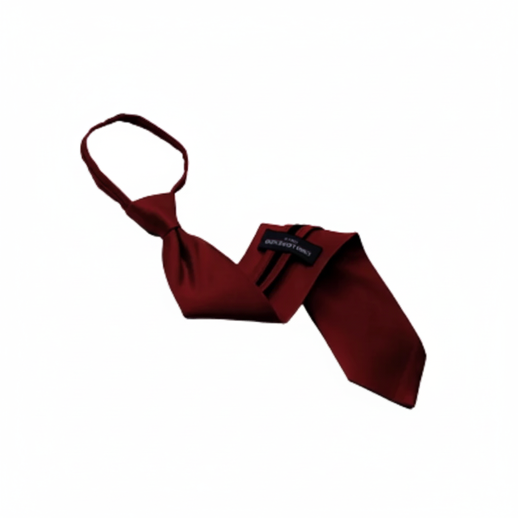 Poly Solid Zipper Tie - Z1301