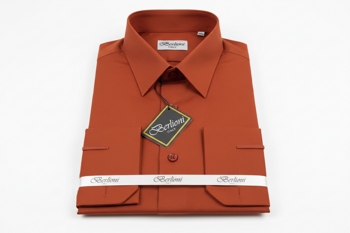 Dress Shirt - Rust